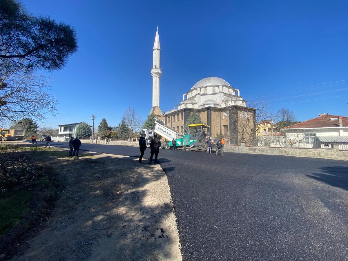 YOL ASFALT KAPLAMA ÇALIŞMALARIMIZ