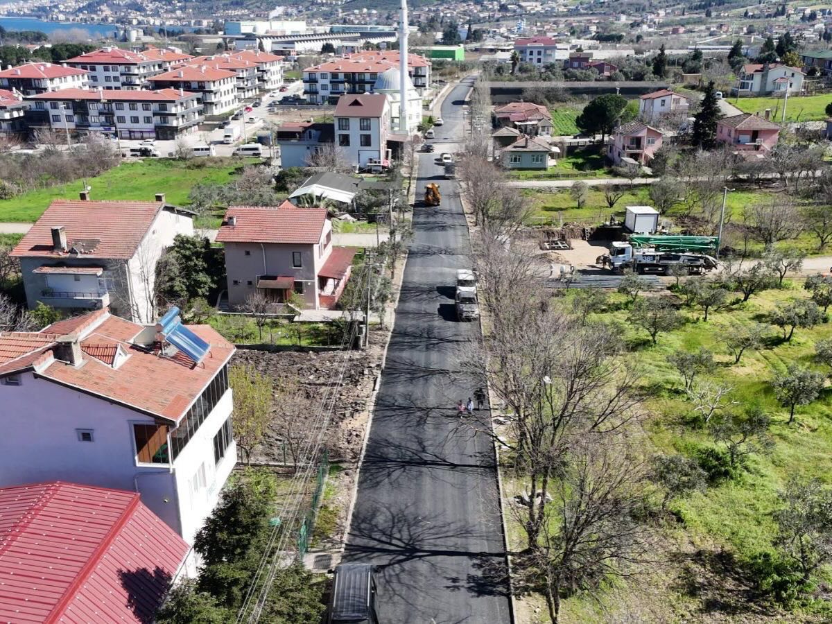 YOL ASFALT KAPLAMA ÇALIŞMALARIMIZ