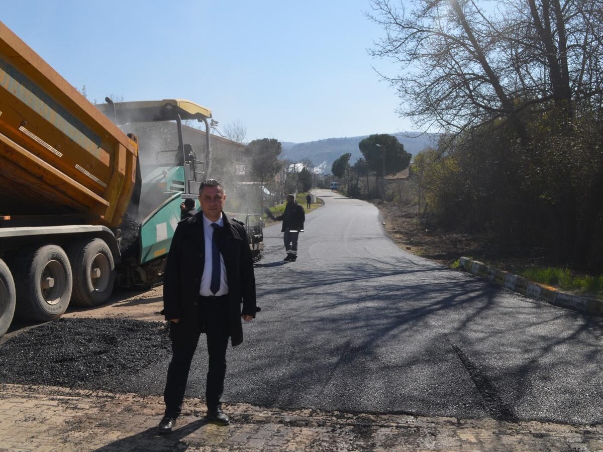 YOL ASFALT KAPLAMA ÇALIŞMALARIMIZ