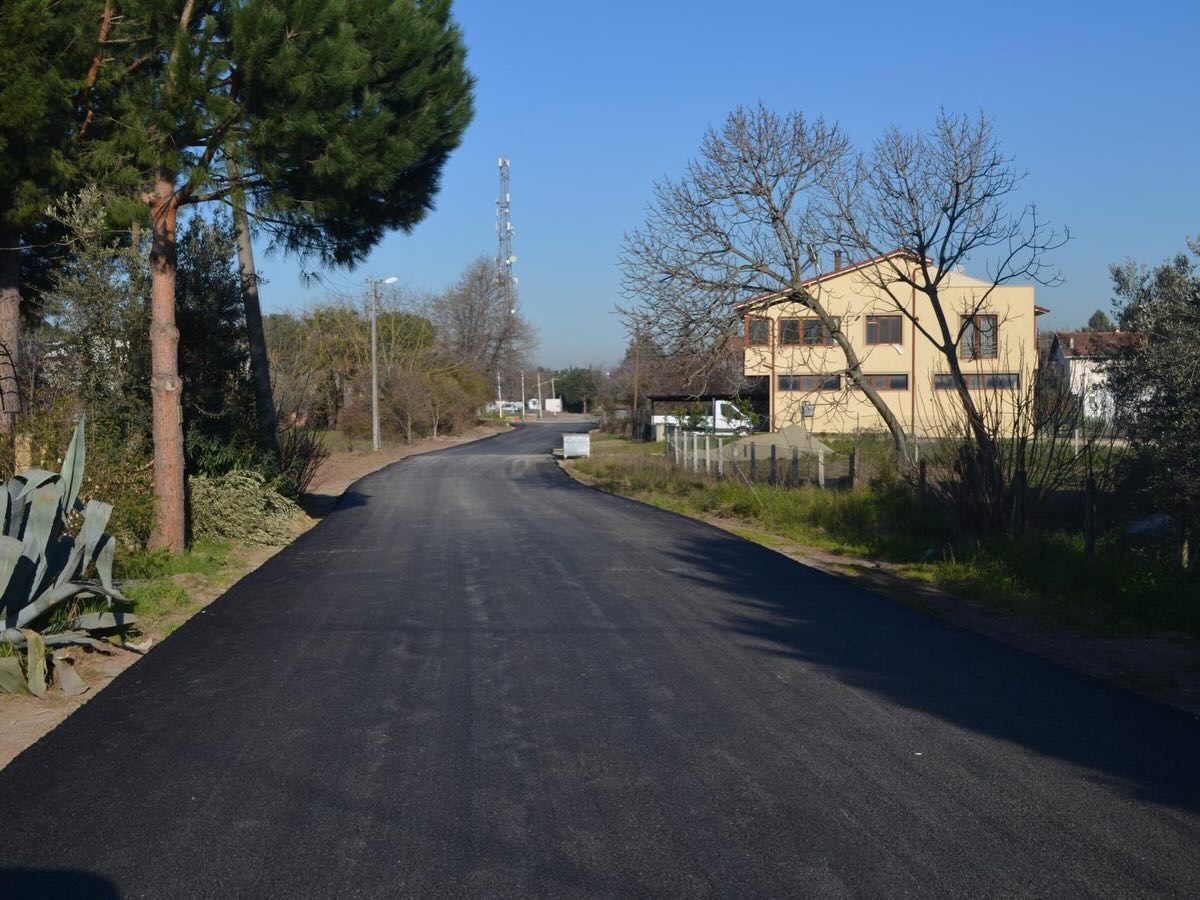 YOL ASFALT KAPLAMA ÇALIŞMALARIMIZ