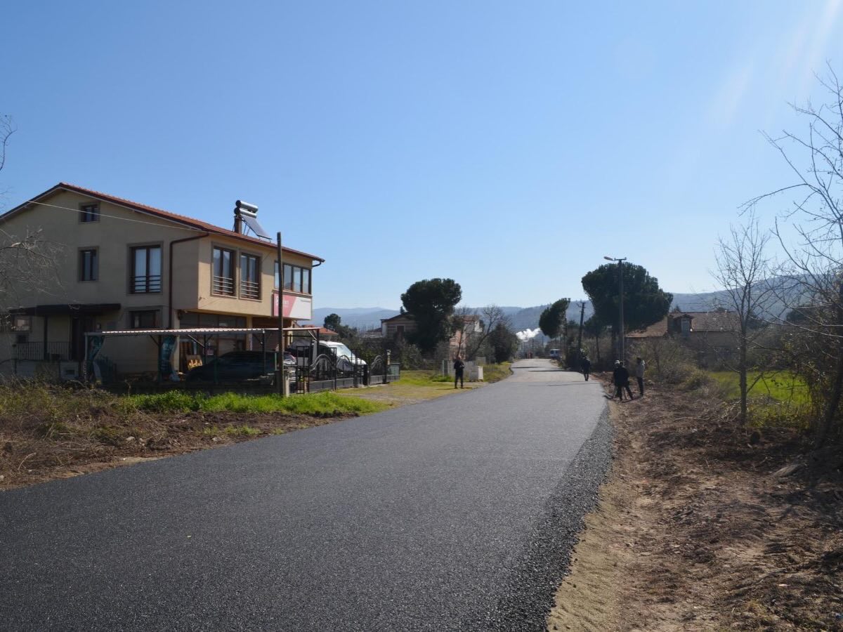 YOL ASFALT KAPLAMA ÇALIŞMALARIMIZ